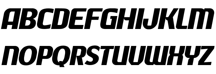 Bigail Personal Used Font UPPERCASE