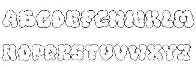 Bigardo Fanzine 3 Schriftart Groß
