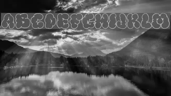 Bigardo Fanzine 3 Font examples