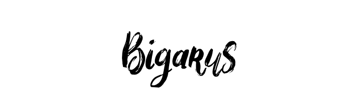 Bigarus  baixar fontes gratis