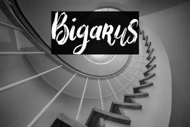 Bigarus Font examples