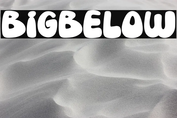 Bigbelow Example 1