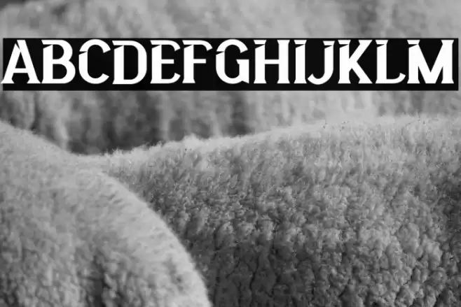 BigcityFREE Font examples