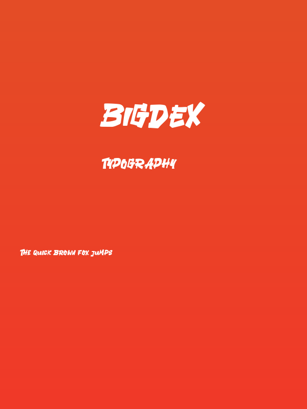 Bigdex Poster