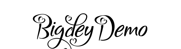 Bigdey Demo  font caratteri gratis