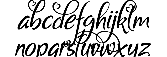 Bigdey Demo Font LOWERCASE
