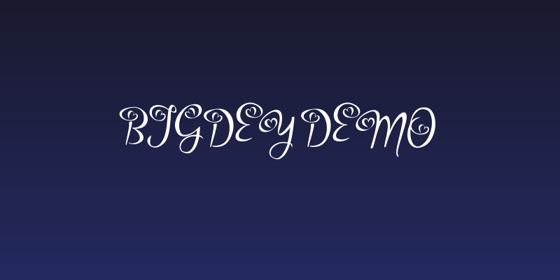 Bigdey Demo Social Header