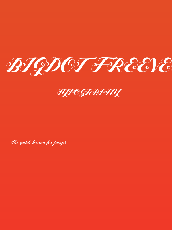 Bigdot Freeversion Poster