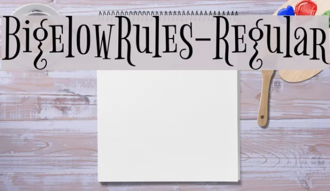 BigelowRules-Regular Example 3