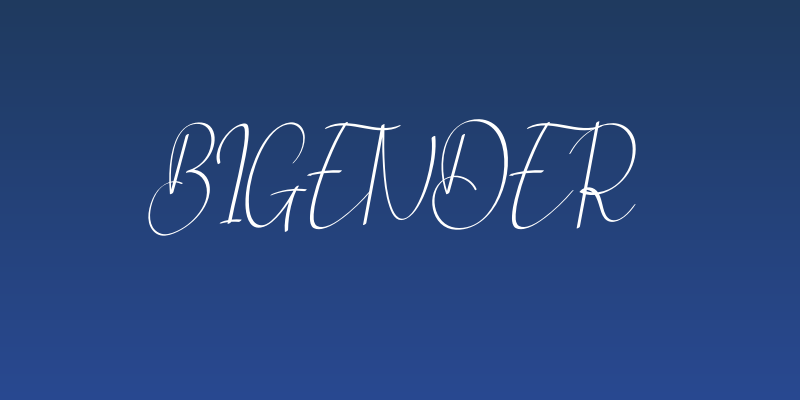 Bigender Social Header