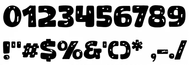 Bigfans Font OTHER CHARS