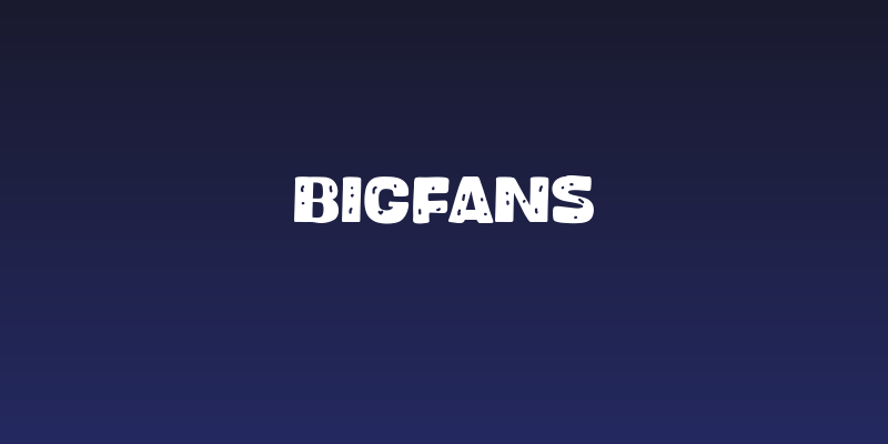 Bigfans Social Header
