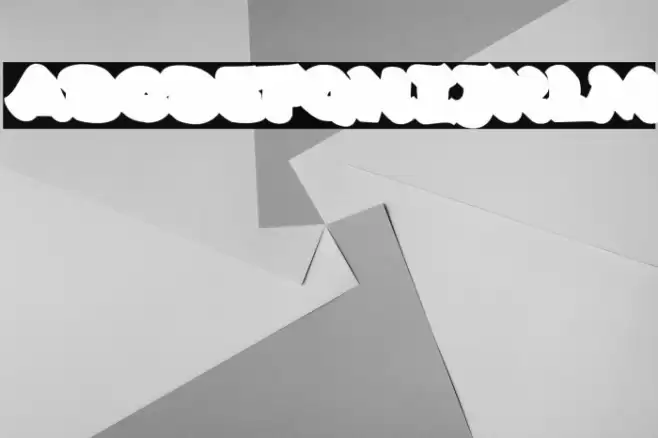 BigfatScriptXtrude Schriftart examples