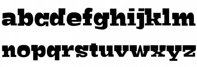 Bigfish Black Fuentes MINÚSCULAS