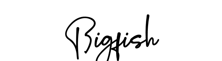 Bigfish  Fuentes Gratis Descargar