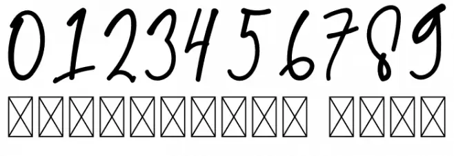 Bigfish Font OTHER CHARS