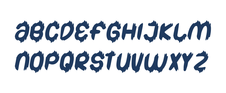 Bigfoot Cute Demo Italic Lowercase