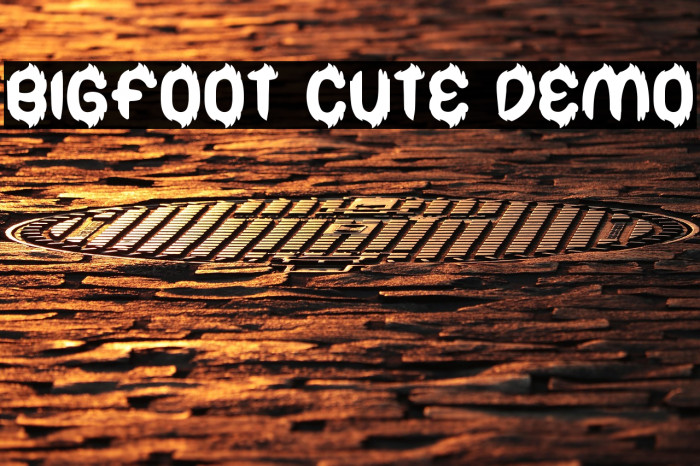 Bigfoot Cute Demo Example 3