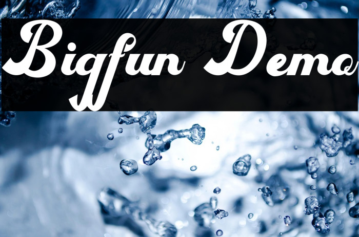 Bigfun Demo Example 1