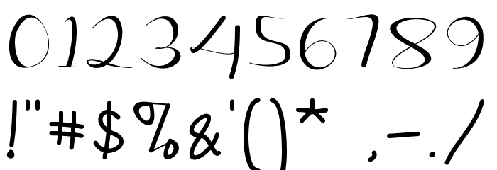 Biggbey Biggbey Font OTHER CHARS