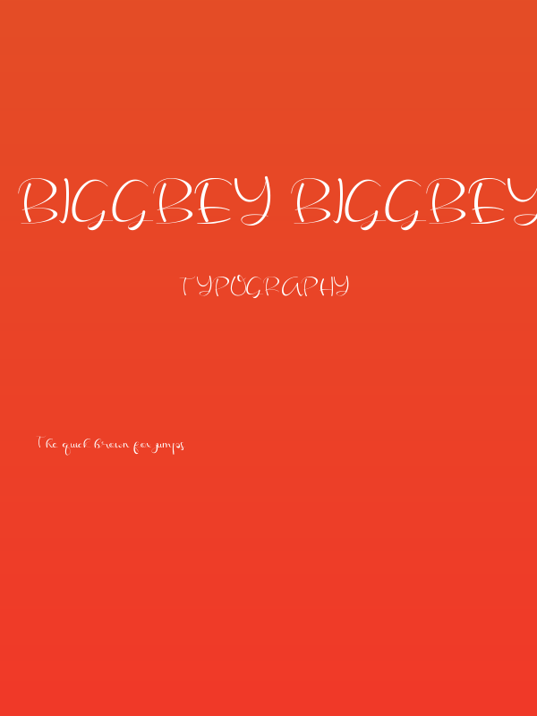 Biggbey Biggbey Poster