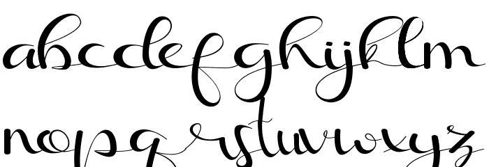 Biggbey Biggbey Font LOWERCASE
