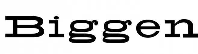 Biggen  Free Fonts Download