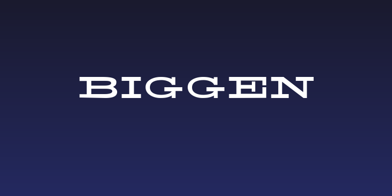 Biggen Social Header