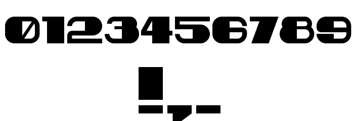 Bigger Book Regular Font OTHER CHARS