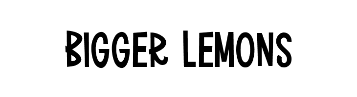 Bigger Lemons  免费字体下载