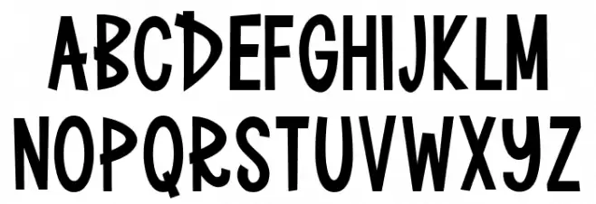Bigger Lemons Font LOWERCASE