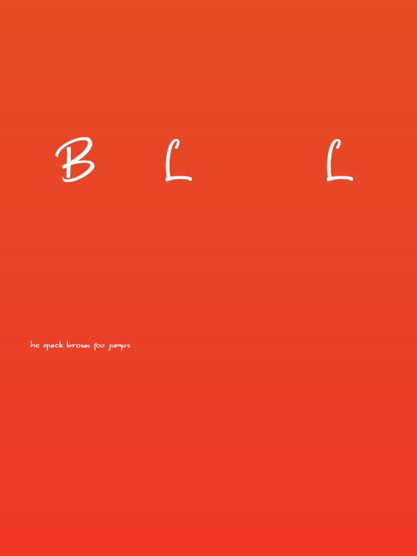 Bigger Love DEMO Regular Poster