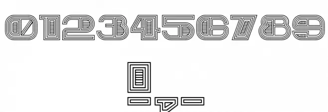 Bigger Regular Font OTHER CHARS