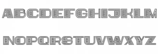 Bigger Regular Font LOWERCASE