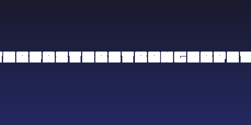 BiggerBetterFasterStrongerPeter Regular Social Header