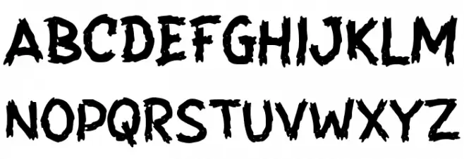 Biggest Garbage Шрифта ВЕРХНИЙ