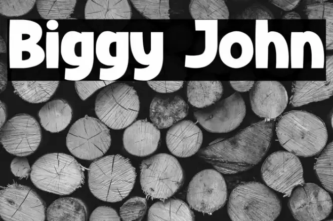 Biggy John Caratteri examples