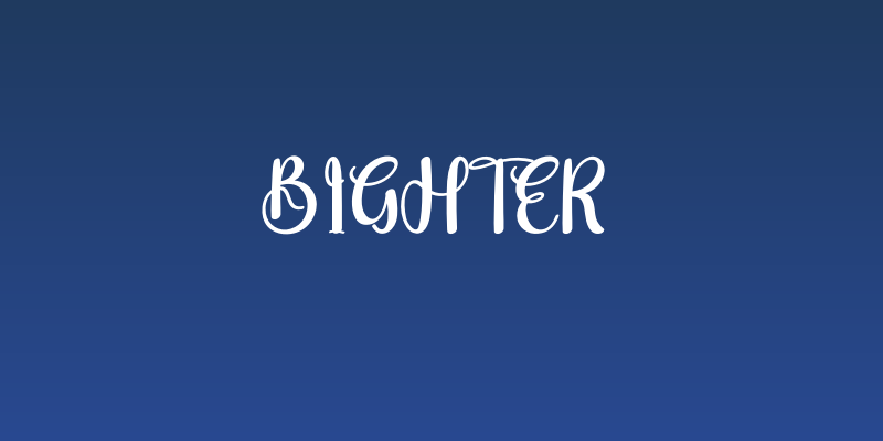 Bighter Social Header