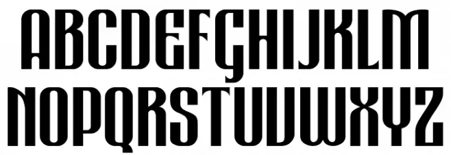 Bigiebang Font Litere mari