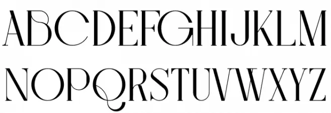 Bigilla Bold フォント 大文字