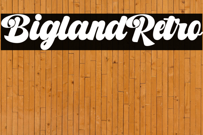 BiglandRetro Example 1