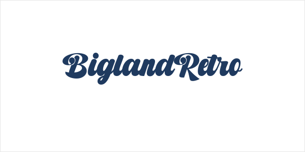 BiglandRetro Logo