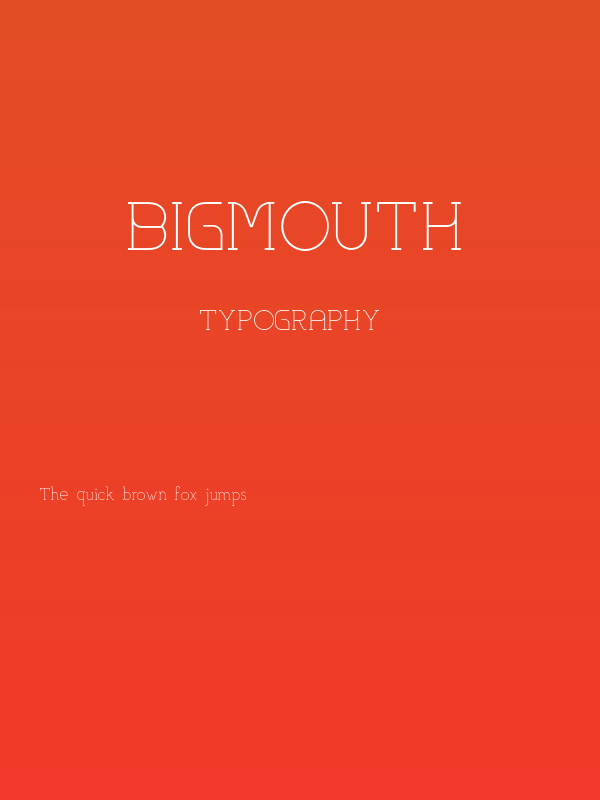 Bigmouth Poster