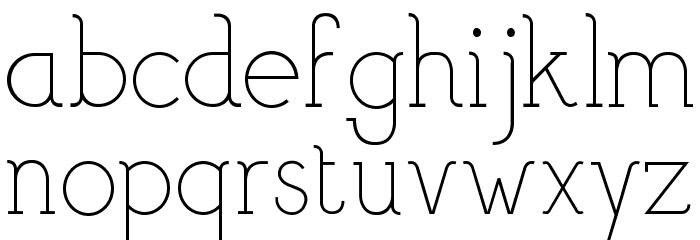 Bigmouth Font LOWERCASE