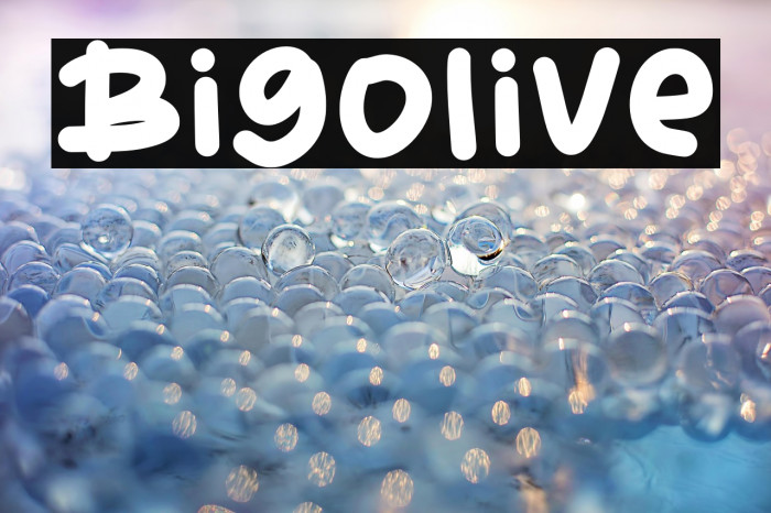 Bigolive Example 1