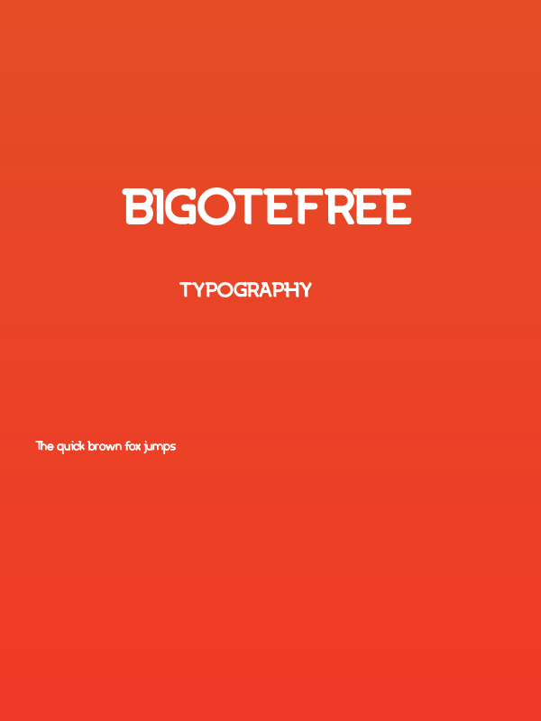 BigoteFREE Poster