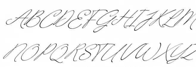 Bigotedly Regular 字体 大写