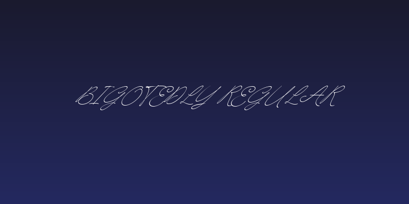 Bigotedly Regular Social Header