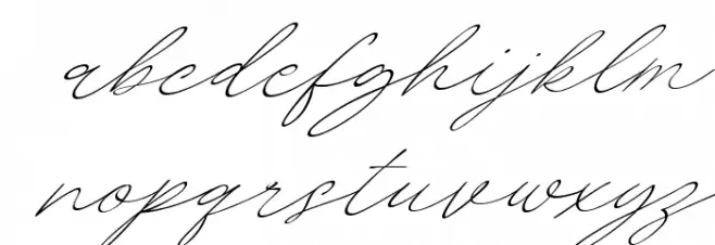 Bigotedly Regular 字体 小写