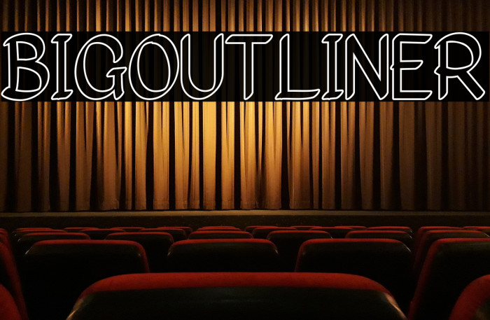 Bigoutliner Font examples
